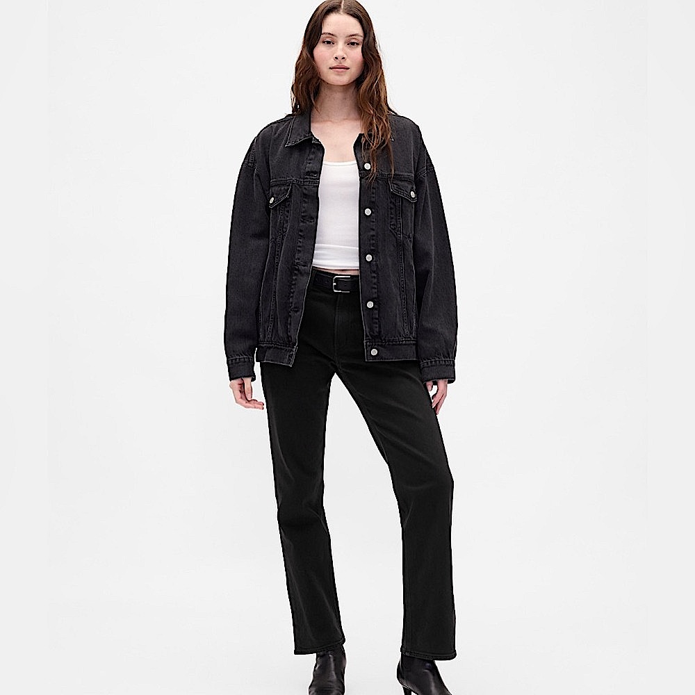 GAP High Rise '90s Slim Straight Jeans